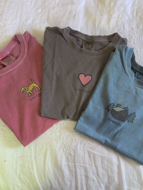 Life Is Good Bundle of 3 T Shirts